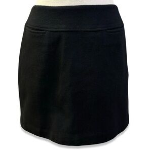 Vintage Ann Taylor Loft Wool Front pockets mini skirt fully lined capsule piece